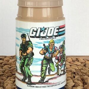 Vintage 1986 GI Joe A Real American Hero Plastic Thermos Flip Spout - NO LID/CUP